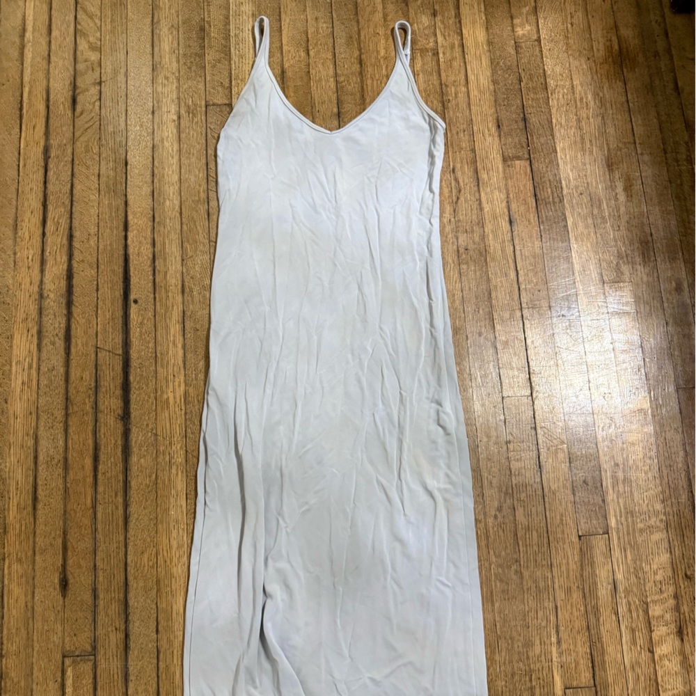 Wilfred Cream Sleeveless Dress